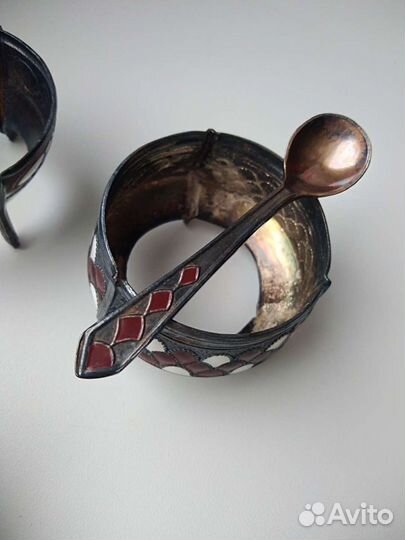 Мельхиоровый набор