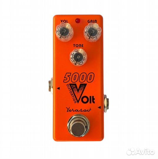 Педаль эффектов yerasov 5000 Volt mini Distortion