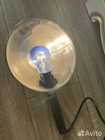 Рефлектор Ясное солнышко, синяя лампа