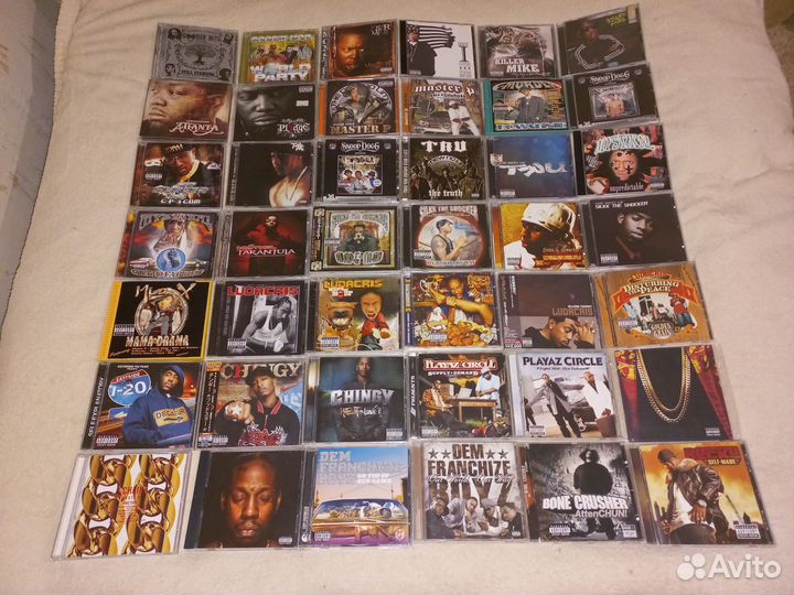 Cd диски фирменные Rap,Hip-Hop,Рэп,Хип-Хоп Vol.1