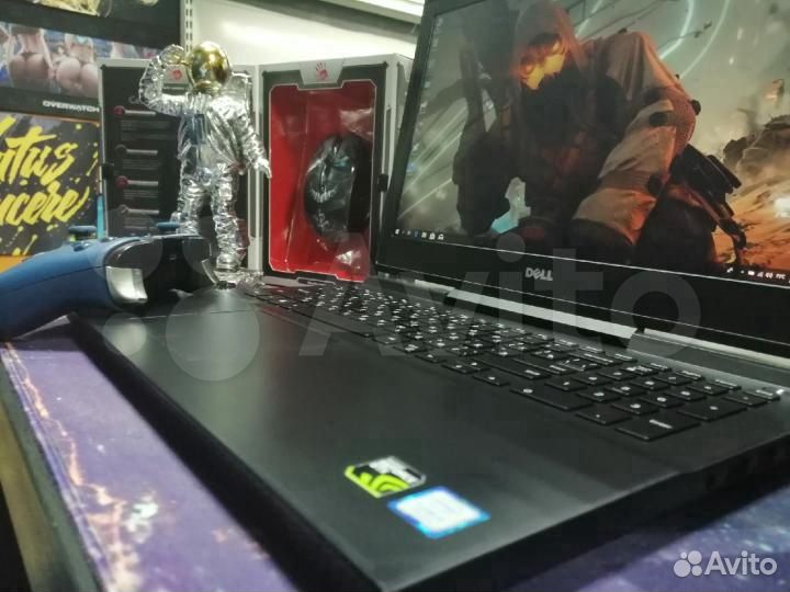 Монстр dell i5 7300 HQ SSD + HDD GTX 1050-4GB 8GB