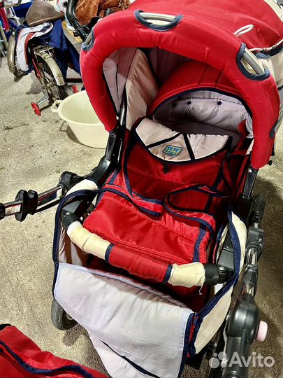 Коляска с перекидной ручкой