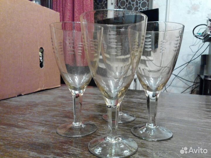 Фужеры стекло СССР