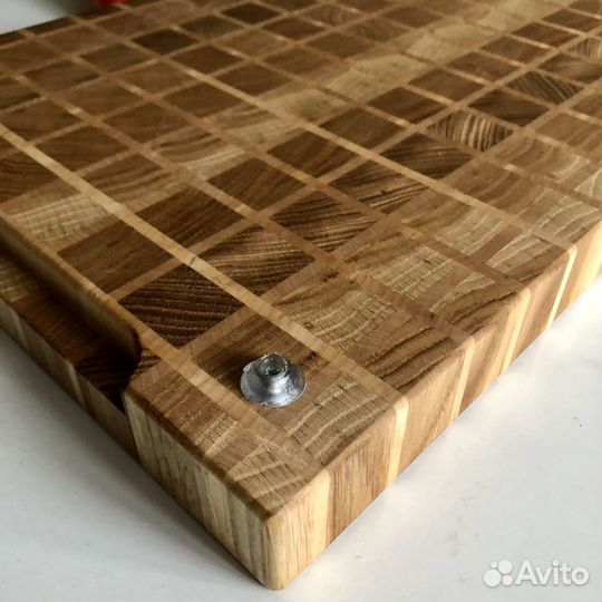 Доска разделочная. Доска из дуба. Доска торцевая
