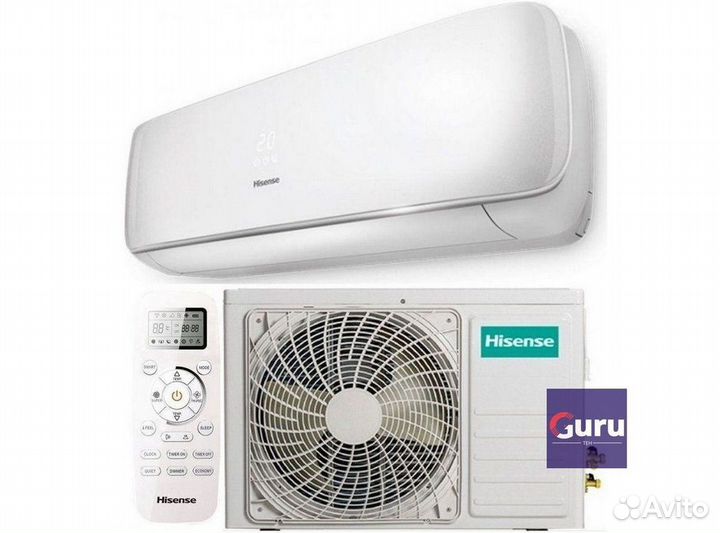 Сплит система с установкой