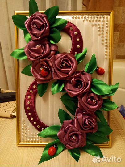 Поделка на 8 марта