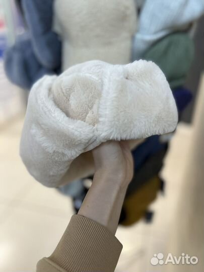 Шапка ушанка женская