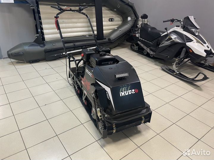 Мотобуксировщик ikudzo 2.0 с реверсом 15 л.с