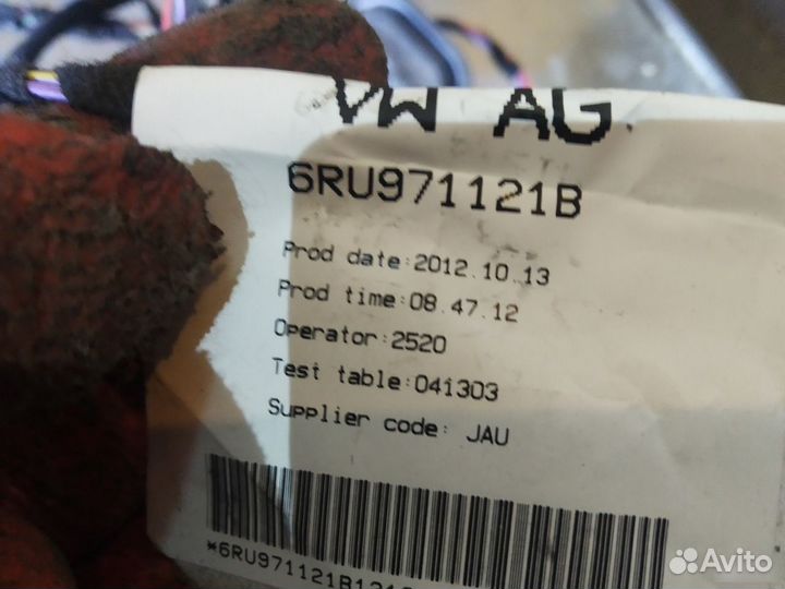 Проводка двери Volkswagen Polo