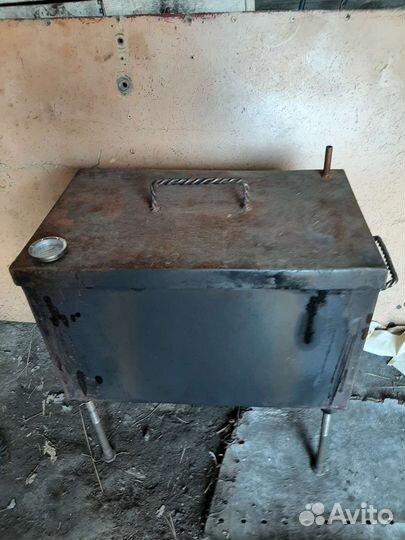 Коптильня горячего копчения бу