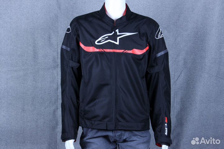 Мотокуртка Alpinestars T-SPS AIR, красная вставка