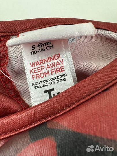 Костюм Marvel Железный человек рост 110/116 новый