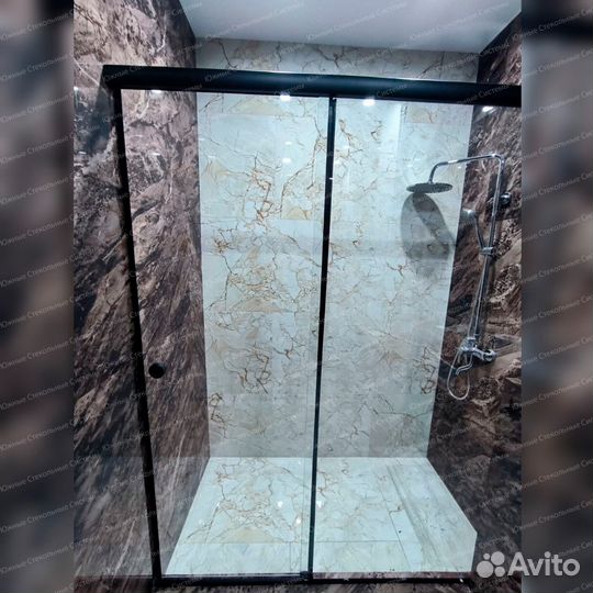 Душевое ограждение с откатной дверью