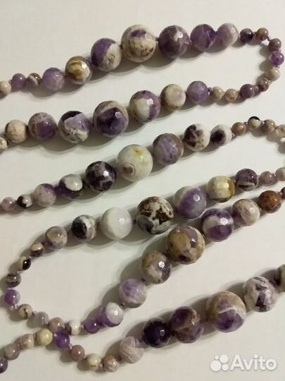 Бусы аметист