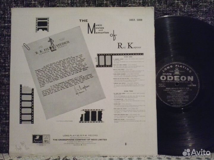 Виниловая пластинка Raj Kapoor