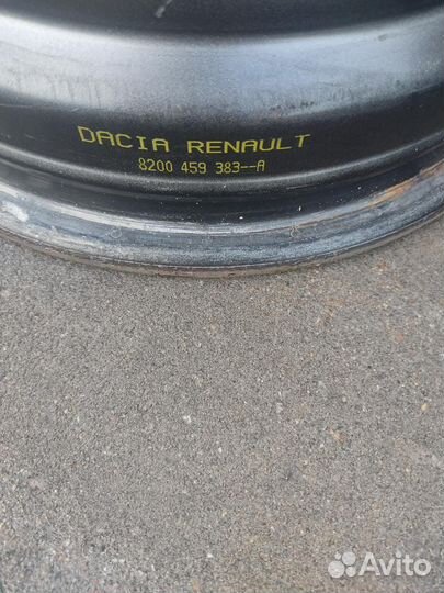 Диски штамп оригинал r14 Renault Logan