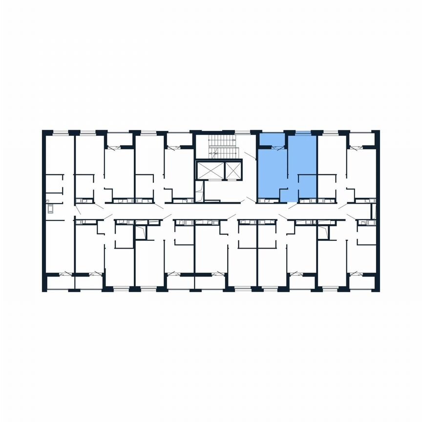 2-к. квартира, 35,3 м², 6/12 эт.