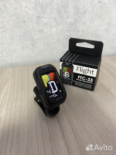 Тюнер прищепка для гитары FTC-33