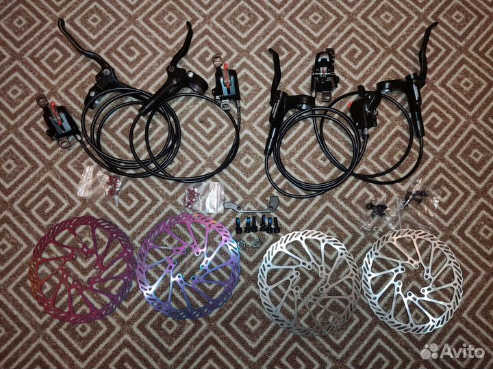 Тормоза гидравлические Shimano MT200 новые