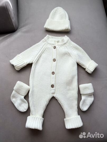Вязаный комбинезон