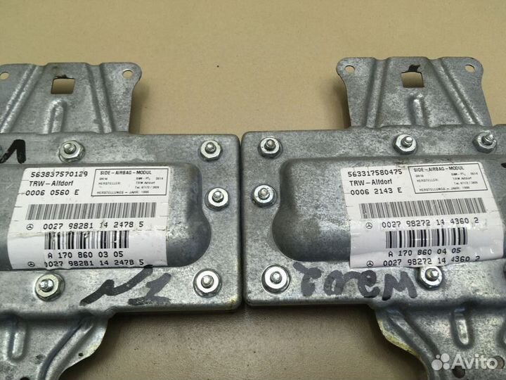 Подушка безопасности в дверь Mercedes W202