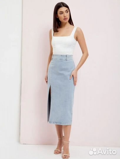 Джинсовая юбка