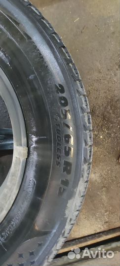 Комплект колёс r15 5x108 с зимней резиной michelin