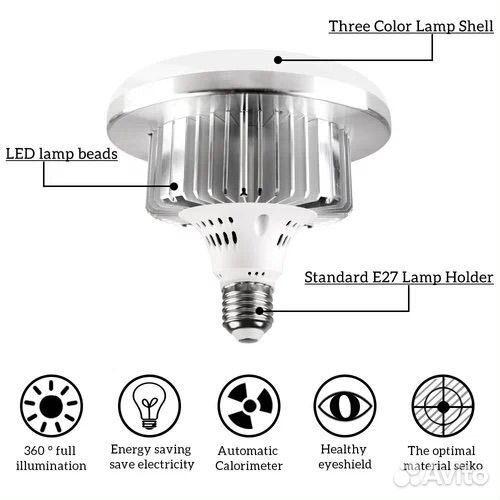 Софтбокс (видеосвет) со штативом, лампой, пультом