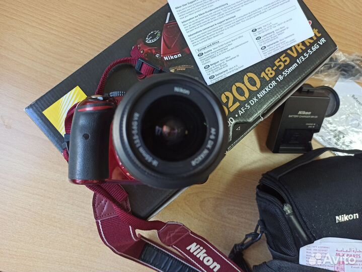 Зеркальный фотоаппарат nikon d5200