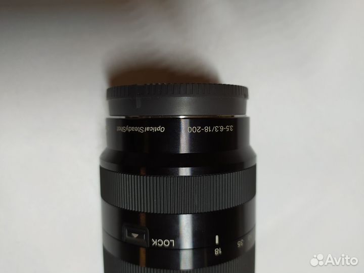 Объектив sony E 18-200mm F3.5-6.3 OSS LE