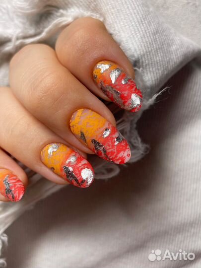 Маникюр с покрытием