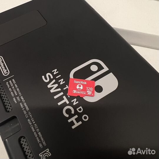 Прошитая Nintendo Switch rev 2 128 gb