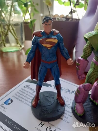 Фигурки - Супермен и Лекс Лютер. Eaglemoss