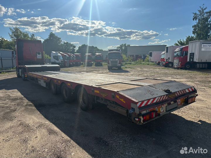 Полуприцеп трал (тяжеловоз) Broshuis E-2190/27, 2005