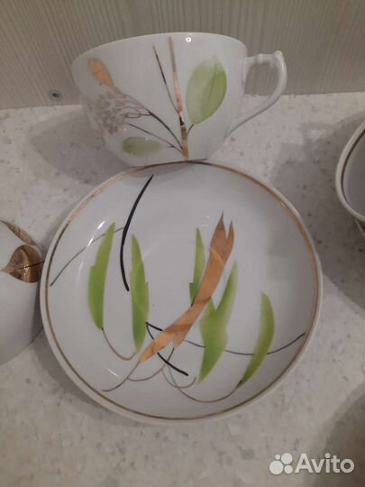 Чайные пары СССР. Дулево, Вербилки