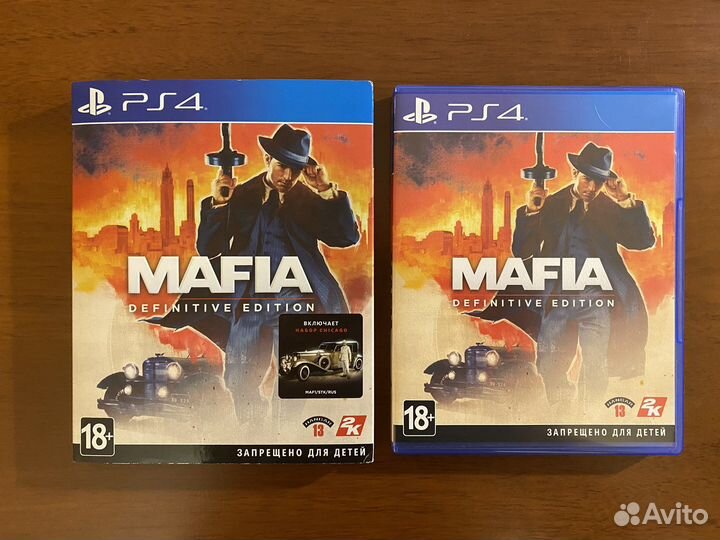 Игра Mafia: Definitive Edition (PS4) на русском