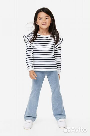 Легинсы джеггинсы клёш 116 H&M (Германия)