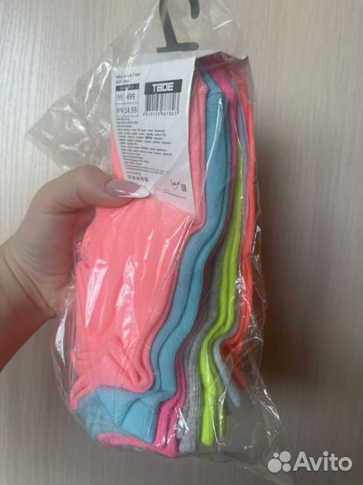 Носки пачка 7 пар новые