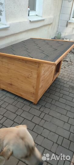 Будка для собаки утепленная новая