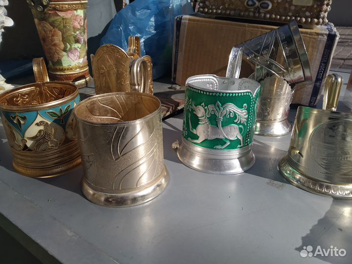 Подстаканник алюминиевый