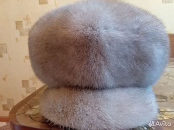 Шапка зимняя меховая женская норка