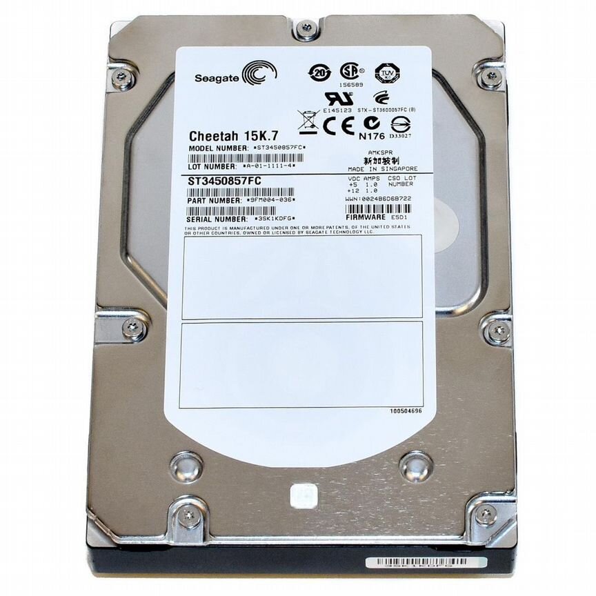 [ST3450857FC] Жесткий Диск Seagate Fibre Channel St3450857fc