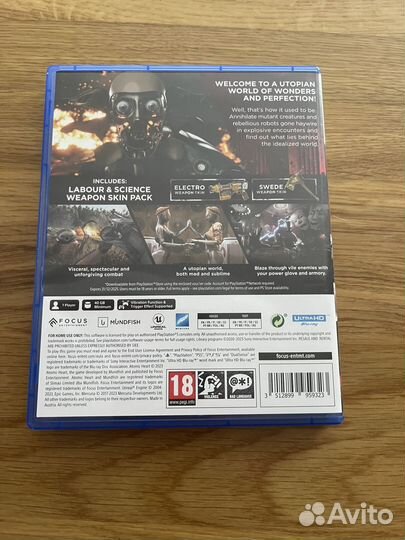 Игры для приставок ps5 atomic heart