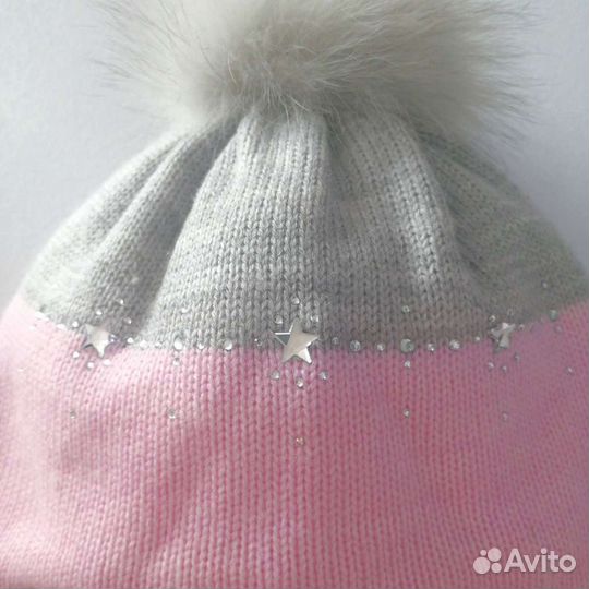 Шапка деми для девочки 48-50