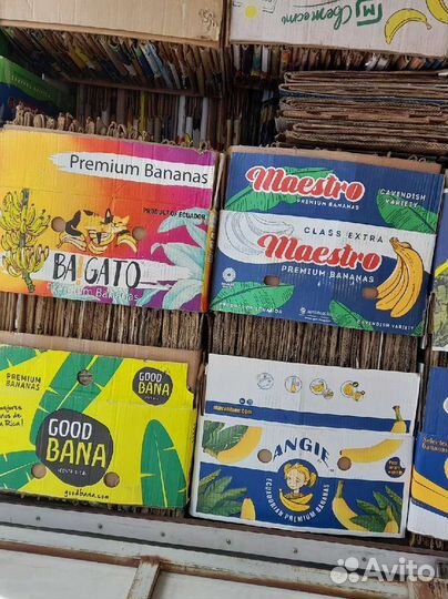 Банановые коробки