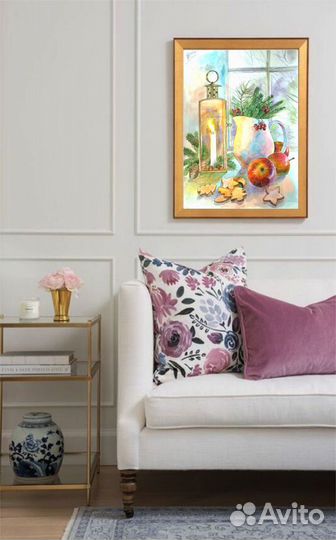 Картина акварелью 