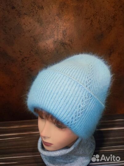 Шапка зимняя женская