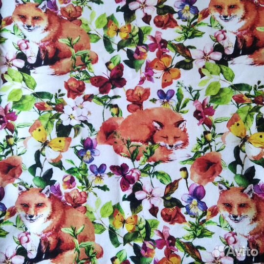 Ткани трикотаж футер, кулирка