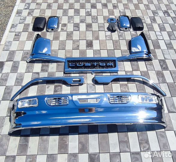 Хром mitsubishi canter