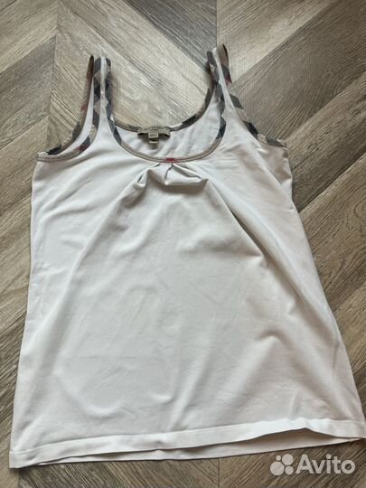 Burberry майка топ футболка XS-S оригинал